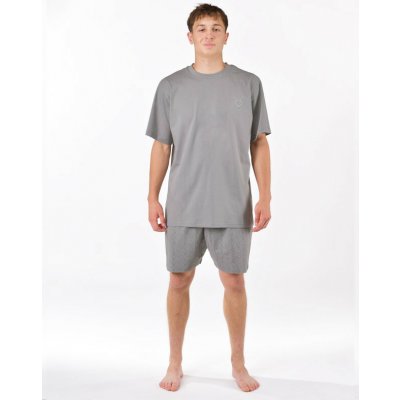 Gino pánská noční košile (79194-MxGLMZ) šedé – Zboží Mobilmania