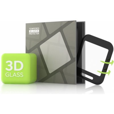 Tempered Glass Protector pro Amazfit Bip/Bip S - 3D GLASS, Černé TGR-XAB-BL