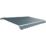 Sunfun Výsuvná markýza, světle šedá, 4 x 2,5 m HM-1527-WHITE-P006 – Zbozi.Blesk.cz