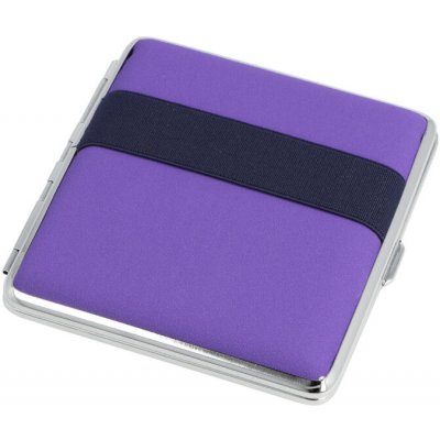 Rubber cigaretové pouzdro Purple 20 cigaret – Zboží Dáma