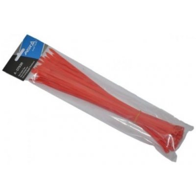 Elektrikářská stahovací páska červená, 50 ks, 5x250 mm, Asta A-CT52R – Hledejceny.cz