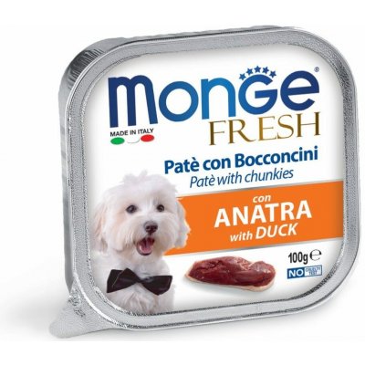 Monge Fresh Adult Dog kachní 100 g – Zboží Mobilmania