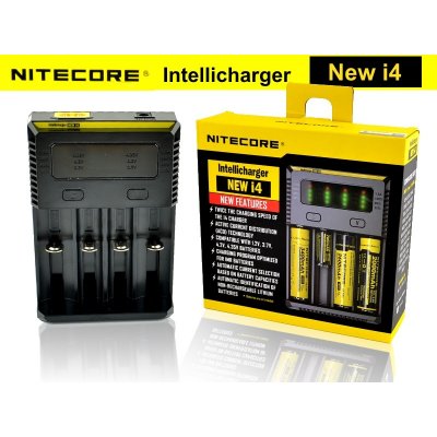 Nitecore Intellicharger i4 V2 multifunkční nabíječka baterií – Zbozi.Blesk.cz