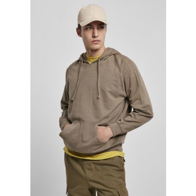 Urban Classics Overdyed Hoody darkkhaki