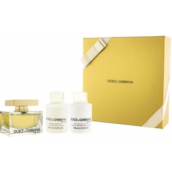 Dolce & Gabbana The One Woman EDP 75 ml + tělové mléko 100 ml + sprchový gel 100 ml dárková sada