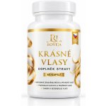 Roveja Vitamíny na vlasy biotin, MSM, zinek, 10 látek, 60 kapslí – Hledejceny.cz