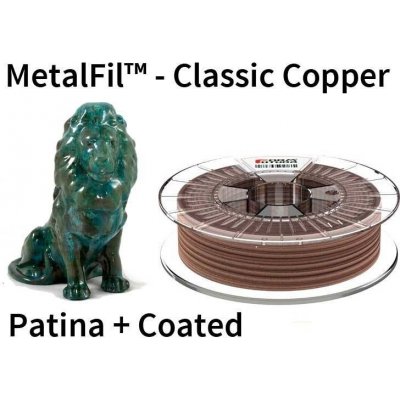 FormFutura 1,75 mm, MetalFil Měď, tiskové struny , 0,75kg – Hledejceny.cz