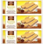 Feiny Biscuits Biscuit Vaflové oplatky s krémovou čokoládovou náplní 250 g – Zboží Dáma