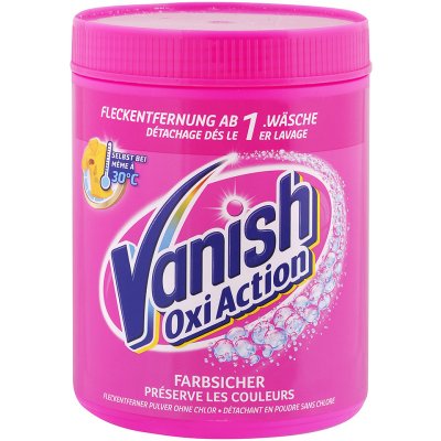 VANISH Oxi Action práškový odstraňovač skvrn pro barevné prádlo 1,1 kg – Zbozi.Blesk.cz