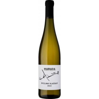 Vinařství Marada Ryzlink vlašský 2022 12,5% 0,75 l (holá láhev) – Hledejceny.cz