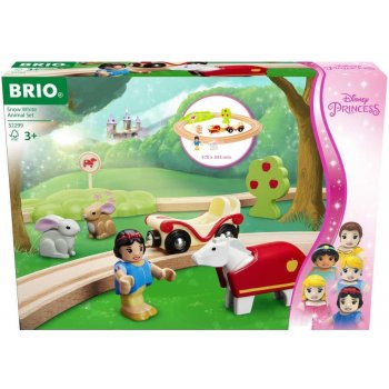 Brio World 32299 Disney Princess Vlakový set Sněhurky a zvířátek