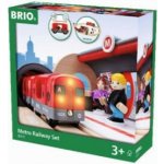 Brio WORLD 33513 Vláčkodráha se soupravou metra a nástupištěm – Sleviste.cz