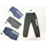 B Rock 975 tepláky chlapecké šedý melír bílý – Zboží Dáma