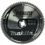 Makita Pilový kotouč na hliník, plast a laminátové dřevo B-09678 Specialized, 305x30mm, 80 zubů – Sleviste.cz