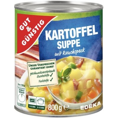 G&G Bramborový topf s uzenou slaninou a klobáskami 800 g – Hledejceny.cz