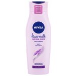 Nivea Hairmilk Shine pečující šampon 400 ml – Zboží Dáma