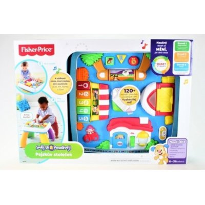 Fisher Price Pejskův stoleček Smart Stages CZ/EN, Mattel DRH38