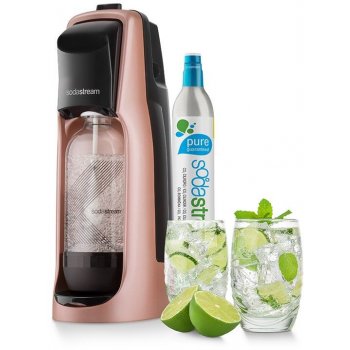 SodaStream JET Premium Růžová Metalická