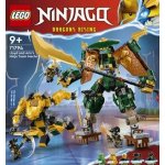 LEGO® NINJAGO® 71794 Lloyd, Arin a jejich tým nindža robotů – Zboží Živě