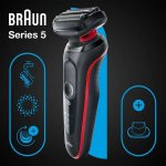 Braun Series 5 51-R1200s Red – Sleviste.cz