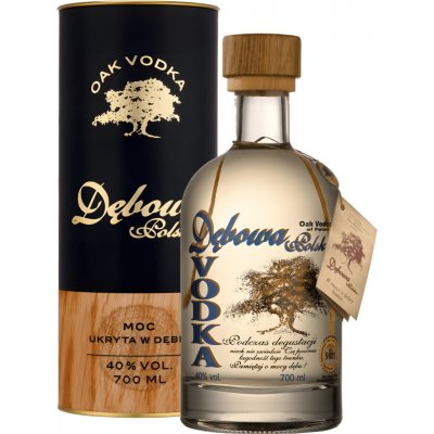 Dębowa Oak Vodka 40% 0,7 l (tuba) – Zboží Dáma