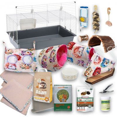 SpokojenéMorče POKOJÍČEK START 100 cm morčata na růžové – Zboží Dáma