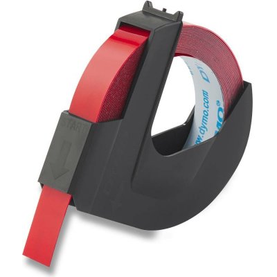 Dymo S0898150 - originální páska - červená, 9 mm × 3m – Sleviste.cz