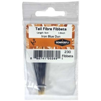 Semperfli Syntetická Pera Tail Fibre Fibbets Iron Blue Dun – Hledejceny.cz