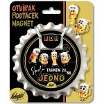 Nekupto Otvírák na pivo, podtácek Spolu táhnem na jedno NOW – Hledejceny.cz