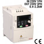 Neven Frekvenční měnič EM60-S2, 1F, 220V, 0.75kW EM60G0R75S2