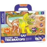 MierEdu Magnetická tabulka Dinosauři Triceratops – Zboží Dáma
