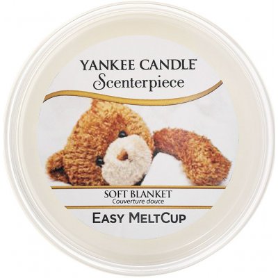 Yankee Candle Easy MeltCup vonný vosk Soft Blanket Jemná přikrývka 61 g – Zboží Mobilmania