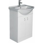 MULTI Pro skříňka s umyvadlem bílá 52cm - PRO50SOKL – Hledejceny.cz