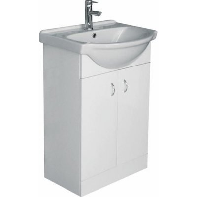MULTI Pro skříňka s umyvadlem bílá 52cm - PRO50SOKL – Hledejceny.cz