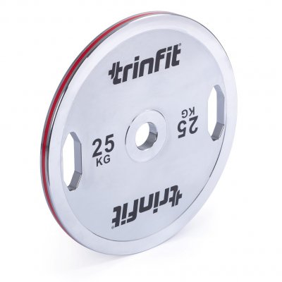 TRINFIT Olympijský ocelový PREMIUM 25 kg 50 mm – Hledejceny.cz