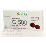 Naturica VITAMIN C 500 mg se zinkem cucavé 30 tablet – Hledejceny.cz