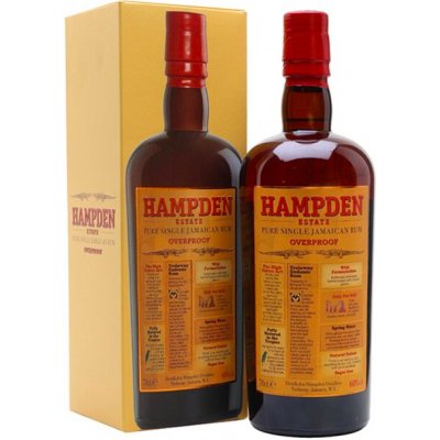 Hampden Estate Rum Fire Overproof 63% 0,7 l (holá láhev)