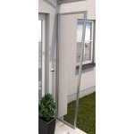 Gutta Guttavordach B1 boční stěna (200 x 60 cm) - černá / čirá – Hledejceny.cz