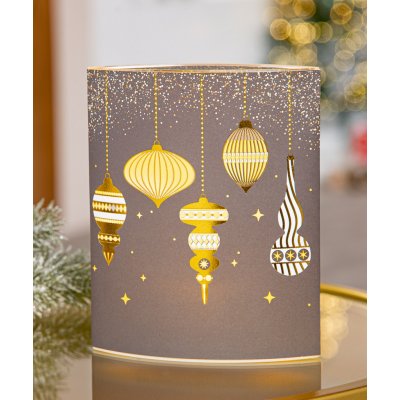 VK Dekorativní LED světlo Noel ve tvaru elipsy – Hledejceny.cz