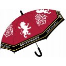 Harry Potter Hogwarts deštník červeno černý