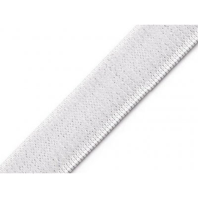 Suchý zip plyš šíře 20 mm elastický, střední, 1 bílá – Hledejceny.cz