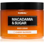 KUNDAL Macadamia & Sugar Body Scrub Cherry Blossom 550 ml – Zboží Dáma