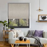 Roleta Římská, Velutto, Bílo-šedá, RV 007 , 190 x 60 cm – Hledejceny.cz