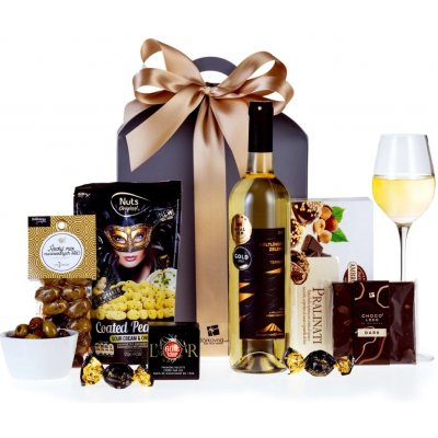 Dárkový koš Zlatá kolekce pro pány – Zboží Dáma