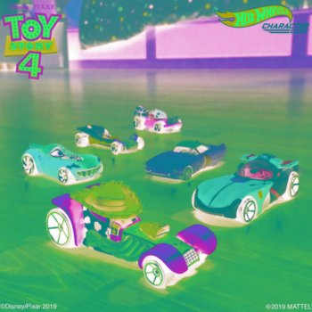 Mattel Hot Weels Tematické Auto Toy Story: Příběh Hraček
