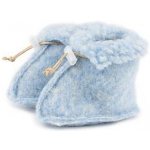 Vlnka dětské vlněné capáčky modrá – Zboží Dáma