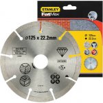 Stanley Diamantový kotouč segmentový 125 x 22,2 mm STA38107 – Hledejceny.cz