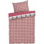 Livarno home povlečení z jemného flanelu červená 140x200 70x90 – Sleviste.cz