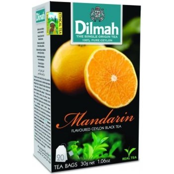 Dilmah Černý čaj Mandarinka 20 x 1,5 g