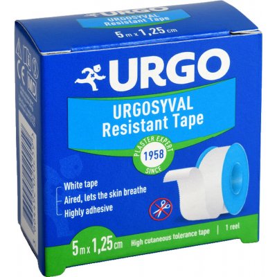 Urgo SYVAL Textilní náplast bílá 1,25 cm x 5 m NOVÁ – Hledejceny.cz